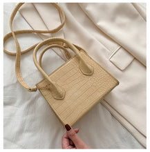 Load image into Gallery viewer, Small Crocodile Pattern Solid Color PU Leather Crossbody Bags For Women 2020 Summer Lady Shoulder Handbags Female Simple Totes