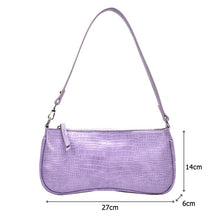 Load image into Gallery viewer, Retro Alligator Pattern Women Messenger Handbags sac PU Leather Street Casual Solid Zipper Shoulder Bags Bolsa Mujer 2020 New