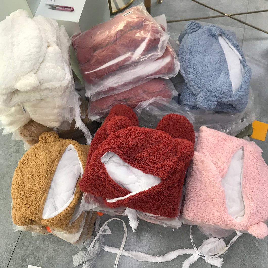2022 hot sale newborn swaddle wrap organic cotton Cute Newborn Sleeping Nursery Wrap baby bear sleeping bag Baby Products