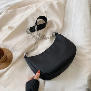 Nylon Crossbody Bags For Women 2020 Leisure Summer Chain Shoulder Messenger Handbags Female Travel Cross Body Bag