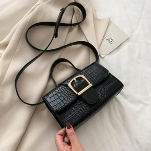 Small Crocodile pattern PU Leather Crossbody Bags For Women 2020  Shoulder Handbags Female Totes Lady Fashion Cross Body Bag