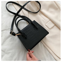 Load image into Gallery viewer, Small Crocodile Pattern Solid Color PU Leather Crossbody Bags For Women 2020 Summer Lady Shoulder Handbags Female Simple Totes
