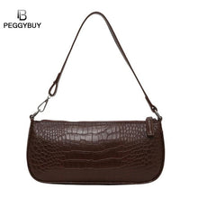 Load image into Gallery viewer, Retro Alligator Pattern Women Messenger Handbags sac PU Leather Street Casual Solid Zipper Shoulder Bags Bolsa Mujer 2020 New
