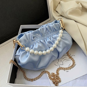 Pearl Small  Crossbody Bags For Women 2020 Elegant Sweet Shoulder Handbags Female Travel Chain Cross Body Bag